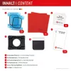 Displex Unbreakable Full Cover Smart Glass Apple Watch 9/8/7 (41 mm), 2 vnt., itin plonas, nuo krašto iki krašto, Eco Mount
