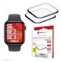 Displex Unbreakable Full Cover Smart Glass Apple Watch SE3/SE2/SE (40mm), 2 vnt., itin plonas, nuo krašto iki krašto, Eco Mount