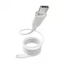 PanzerGlass empower™ by ® Magnetic 240W USB-C į USB-C laidas | USB 2.0 | 1,5 m | sidabriškai baltas