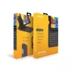 ZAGG Pro Keys belaidė klaviatūra ir dėklas Apple iPad 10,9 colių, juoda/pilka, vokiškas išdėstymas