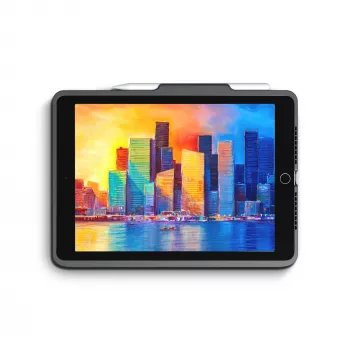 Klaviatūra ZAGG Pro Keys Apple iPad 10.2 Juoda/Pilka Vokiškas išdėstymas