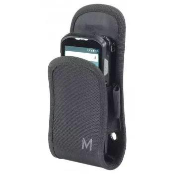 Mobilis 031009 dėklas telefonui – juodas holsteris su nuimamu diržu