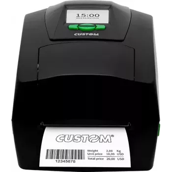 POS spausdintuvas CUSTOM D4 202 laidinis, tiesioginis terminis, 203x203 DPI