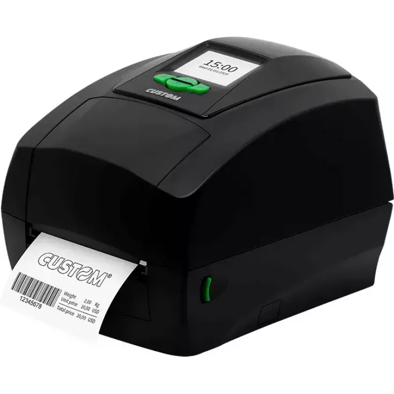 POS spausdintuvas CUSTOM D4 202 laidinis, tiesioginis terminis, 203x203 DPI