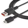 StarTech.com 1 m USB-A į Micro USB duomenų blokavimo krovimo laidas