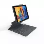 ZAGG Keyboard Pro Keys su Trackpad – Apple iPad 10.2 – juoda/pilka – vokiška