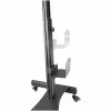 StarTech.com Mobilioji darbo stotelė su monitoriaus laikikliu, CPU/PC laikikliu, klaviatūros lentyna - ergonomiškas reguliuojamo aukščio stalas ant ratukų