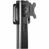 StarTech.com Mobilioji darbo stotelė su monitoriaus laikikliu, CPU/PC laikikliu, klaviatūros lentyna - ergonomiškas reguliuojamo aukščio stalas ant ratukų