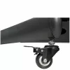 StarTech.com Mobilioji darbo stotelė su monitoriaus laikikliu, CPU/PC laikikliu, klaviatūros lentyna - ergonomiškas reguliuojamo aukščio stalas ant ratukų