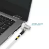 Mobilis 001325 T Lock plonas besisukantis apsauginis užraktas baltas