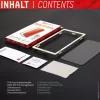 Displex Full Cover apsauginis stiklas Samsung Galaxy S22 Ultra, grūdintas stiklas