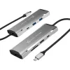 j5create JCD393 4K60 Elite USB-C® 10Gbps Mini Dock, Pilka