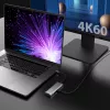 j5create JCD393 4K60 Elite USB-C® 10Gbps Mini Dock, Pilka