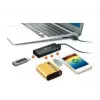 USB šakotuvas j5create JUH340 4 prievadų USB 3.0 juodas aliuminis