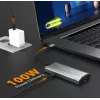 j5create JCD392 4K60 Elite USB-C® 10Gbps kelioninis dokas, pilka spalva