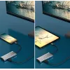 j5create JCD392 4K60 Elite USB-C® 10Gbps kelioninis dokas, pilka spalva
