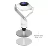 j5create JVCU360 360° visapusė internetinė kamera, 1080p vaizdo raiška, balta ir juoda