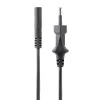 StarTech.com 3m maitinimo laidas nešiojamam kompiuteriui, EU kištukas į C7, 2.5A 250V, 18AWG, juodas