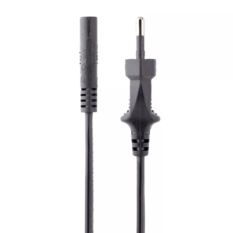 StarTech.com 3m maitinimo laidas nešiojamam kompiuteriui, EU kištukas į C7, 2.5A 250V, 18AWG, juodas