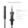 StarTech.com 3m maitinimo laidas nešiojamam kompiuteriui, EU kištukas į C7, 2.5A 250V, 18AWG, juodas