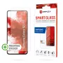Displex Smart Glass (9H) apsauginis stiklas Samsung Galaxy S21 FE, su montavimo lipdukais, nedūžtantis, itin plonas, nematomas
