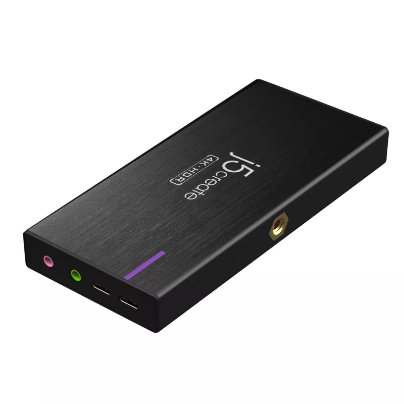 j5create JVA14-N 4K žaidimų fiksavimo stotelė USB 3.2 Gen 1 4K30 FPS