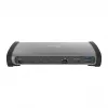 j5create JTD562 - 8K Thunderbolt™ 4 stotelė - EU, laidinė, Thunderbolt 4, 96 W, 3,5 mm, 10/100/1000 Mbit/s, pilka