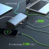 j5create JTD562 - 8K Thunderbolt™ 4 stotelė - EU, laidinė, Thunderbolt 4, 96 W, 3,5 mm, 10/100/1000 Mbit/s, pilka