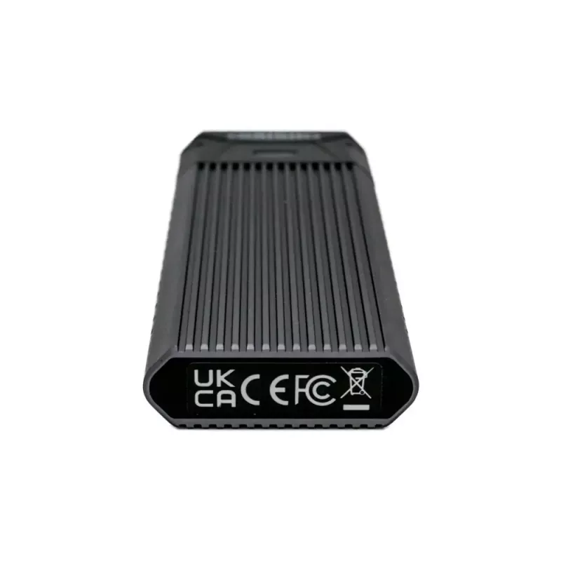 Išorinis M.2 SSD dėklas Origin USB-C vienvietis NVMe/SATA (2240/2260/2280), USB 3.2 Gen 1, juodas