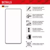 Displex Full Cover apsauginis stiklas (10H) Google Pixel 7 Pro, su Eco montavimo rėmeliu