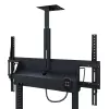 Hagor HP Twin Lift M-B 2,18 m mobilus elektrinis kėlimo stovas televizoriui, juodas, max 120 kg