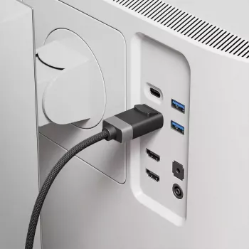 ALOGIC FUDP2-SGR DisplayPort kabelis 2 m Pilka Juoda