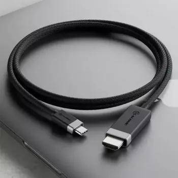 ALOGIC FUCHD2-SGR vaizdo kabelio adapteris 2 m HDMI Type A USB Type-C pilka
