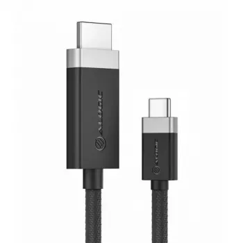 ALOGIC FUCHD2-SGR vaizdo kabelio adapteris 2 m HDMI Type A USB Type-C pilka
