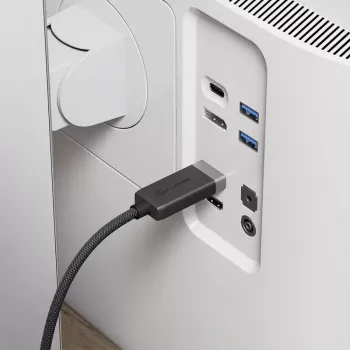 ALOGIC FUDPHD2-SGR vaizdo kabelio adapteris 2 m DisplayPort HDMI juoda pilka