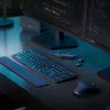 Logitech MX Keys S belgiška AZERTY klaviatura, RF belaidė + Bluetooth, grafito spalva