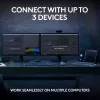 Logitech MX Keys S belgiška AZERTY klaviatura, RF belaidė + Bluetooth, grafito spalva
