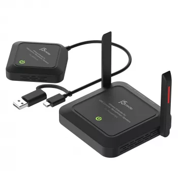 j5create JVW120 belaidis praplėtimo rinkinys USB kameroms, mikrofonams, garsiakalbiams, juoda