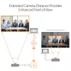 j5create JVW120 belaidis praplėtimo rinkinys USB kameroms, mikrofonams, garsiakalbiams, juoda