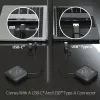 j5create JVW120 belaidis praplėtimo rinkinys USB kameroms, mikrofonams, garsiakalbiams, juoda
