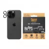 PanzerGlass® Hoops® Metalinis fotoaparato lęšio apsauginis žiedas juodas, skirtas iPhone 15 Pro / 15 Pro Max