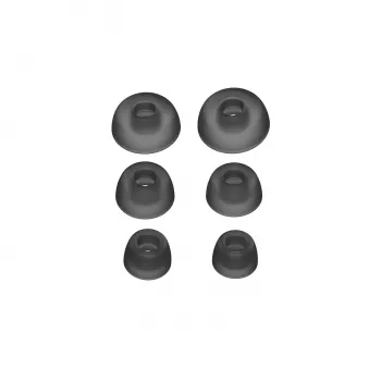 Pakeičiamos ausinių pagalvėlės Jabra Elite 7 Pro ir Active EarGels S M L Juodos