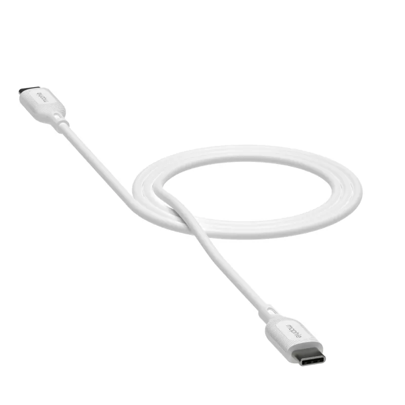 mophie essentials įkrovimo laidas | 1 m USB 2.0 USB-C baltas