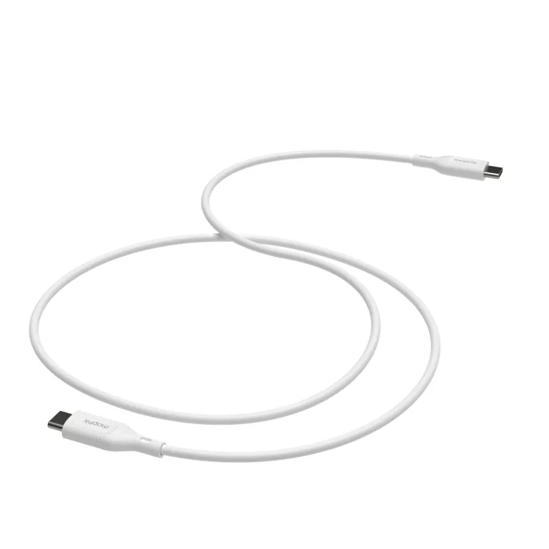mophie essentials įkrovimo laidas | 1 m USB 2.0 USB-C baltas