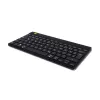 Ergonominė klaviatūra R-Go Compact Break, kompaktiška su pertraukų programine įranga, QWERTZ (DE), Bluetooth, juoda
