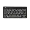 Ergonominė klaviatūra R-Go Compact Break, kompaktiška su pertraukų programine įranga, QWERTZ (DE), Bluetooth, juoda