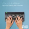 Ergonominė klaviatūra R-Go Compact Break, kompaktiška su pertraukų programine įranga, QWERTZ (DE), Bluetooth, juoda