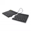 Ergonominė klaviatūra R-Go Tools R-Go Split Break su pertraukų programine įranga, išskirta klaviatūra, QWERTZ (DE), Bluetooth, juoda