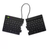 Ergonominė klaviatūra R-Go Tools R-Go Split Break su pertraukų programine įranga, išskirta klaviatūra, QWERTZ (DE), Bluetooth, juoda