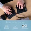 Ergonominė klaviatūra R-Go Tools R-Go Split Break su pertraukų programine įranga, išskirta klaviatūra, QWERTZ (DE), Bluetooth, juoda